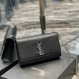 YSL Medium In Grain De Pouder Embossed Leather-24*14.5*5.5CM
