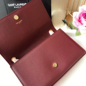 YSL Medium In Grain De Pouder Embossed Leather-24*14.5*5.5CM