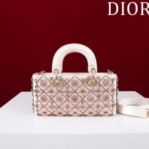 DIOR lady dior-tas Flower Cannages Calfskin