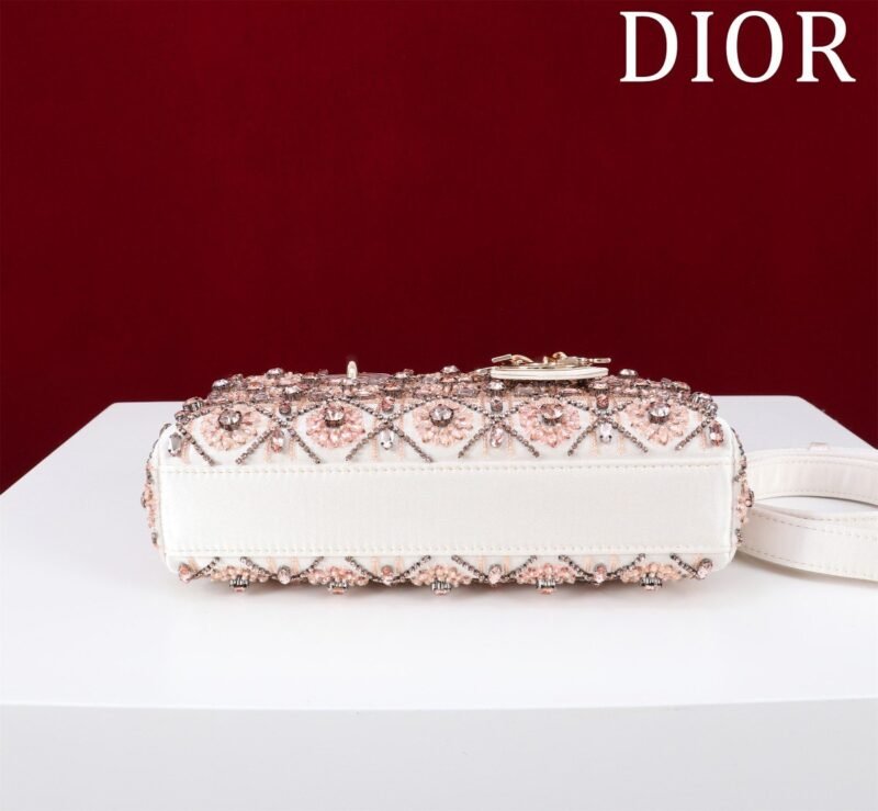 DIOR lady dior-tas Flower Cannages Calfskin