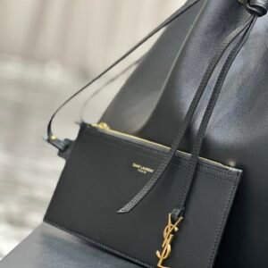 YSL Flat Hobo Bag-44×33×2.5CM