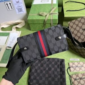 Gucci&Balenciaga Crossbody Bag-19.5x12x3CM