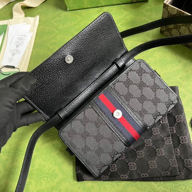 Gucci&Balenciaga Crossbody Bag-19.5x12x3CM