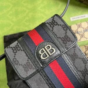 Gucci&Balenciaga Crossbody Bag-11.5x18x3.5CM