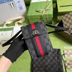 Gucci&Balenciaga Crossbody Bag-11.5x18x3.5CM