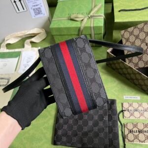 Gucci&Balenciaga Crossbody Bag-11.5x18x3.5CM