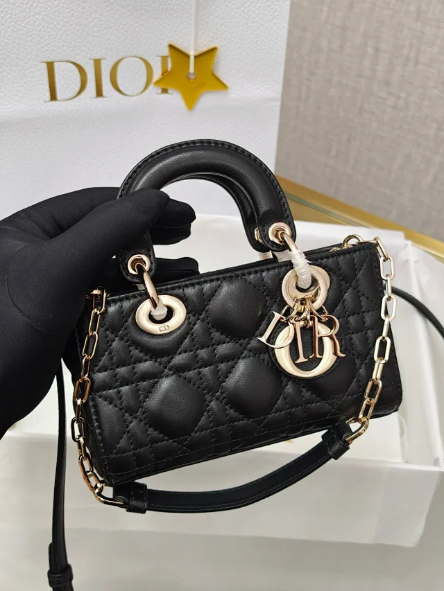 DIOR Micro Lady D-Joy Bag Cannage Lambskin