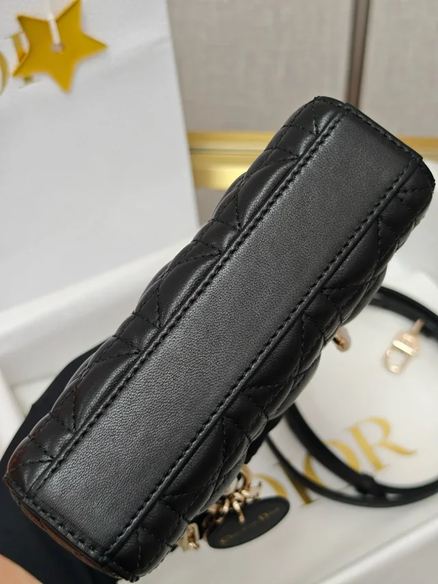 DIOR Micro Lady D-Joy Bag Cannage Lambskin