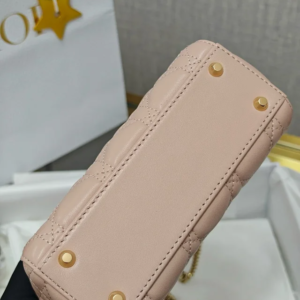 DIOR Mini Lady Dior Bag Cannage Lambskin