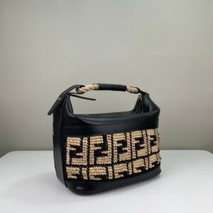FendI Raffia Bag-35 x22 x18CM