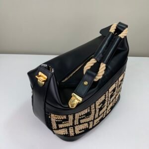 FendI Raffia Bag-35 x22 x18CM