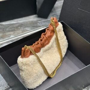 YSL Mini Leather Shoulder Bbag-24x14x4CM