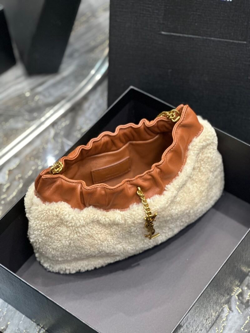 YSL Mini Leather Shoulder Bbag-24x14x4CM