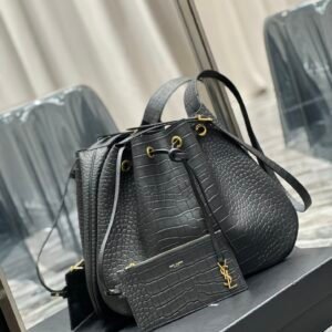 YSL Flat Hobo Bag-44×33×2.5CM