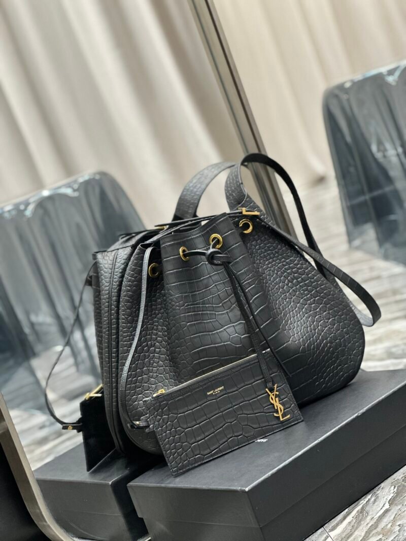 YSL Flat Hobo Bag-44×33×2.5CM