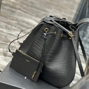 YSL Flat Hobo Bag-44×33×2.5CM