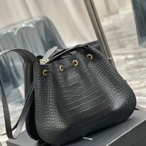 YSL Flat Hobo Bag-44×33×2.5CM