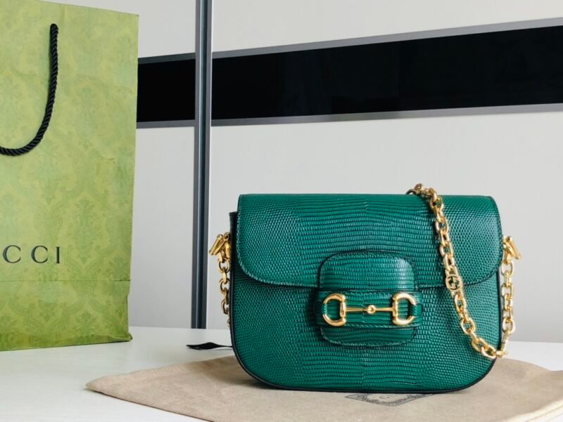 Gucci 1955 Horsebit Shoulder Bag-20.6*14.4*5.1CM