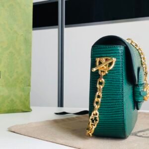 Gucci 1955 Horsebit Shoulder Bag-20.6*14.4*5.1CM