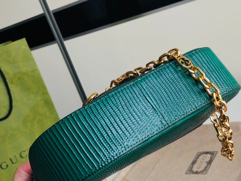 Gucci 1955 Horsebit Shoulder Bag-20.6*14.4*5.1CM