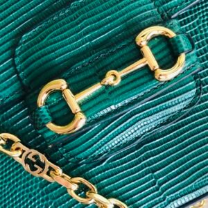 Gucci 1955 Horsebit Shoulder Bag-20.6*14.4*5.1CM