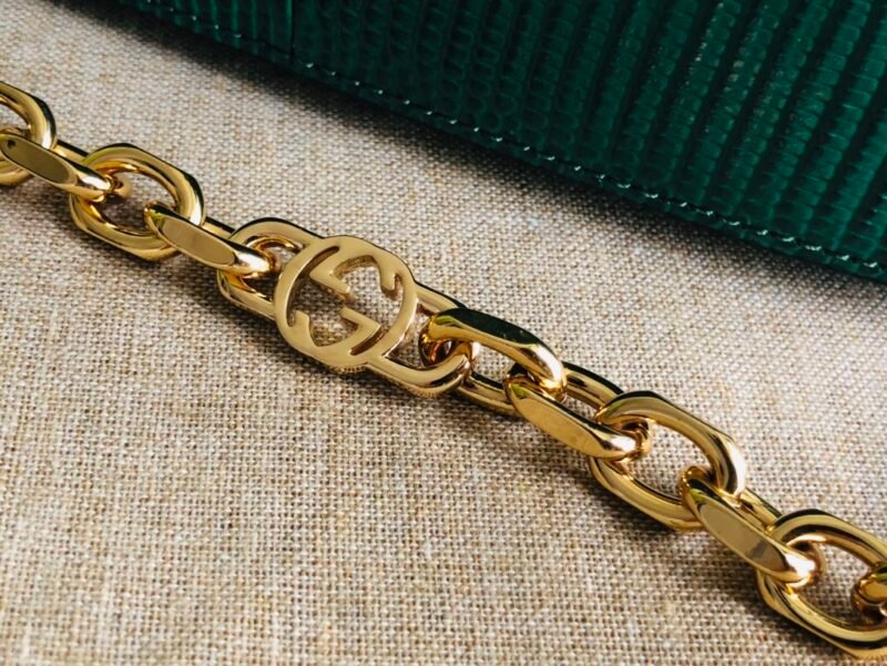 Gucci 1955 Horsebit Shoulder Bag-20.6*14.4*5.1CM