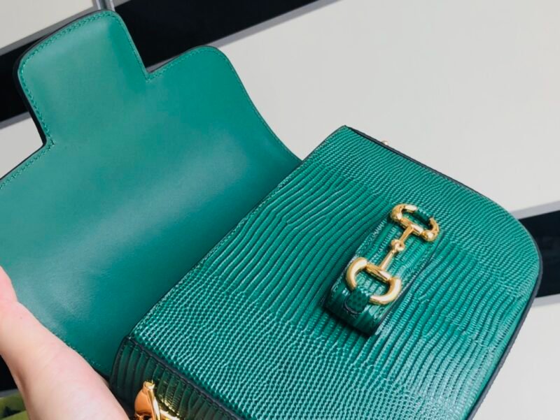 Gucci 1955 Horsebit Shoulder Bag-20.6*14.4*5.1CM