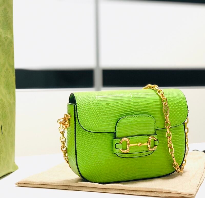 Gucci 1955 Horsebit Shoulder Bag-20.6*14.4*5.1CM