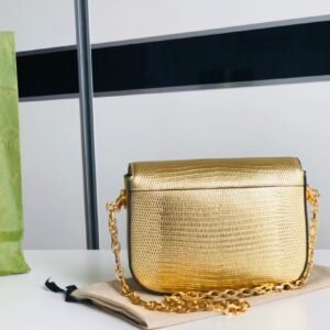 Gucci 1955 Horsebit Shoulder Bag-20.6*14.4*5.1CM