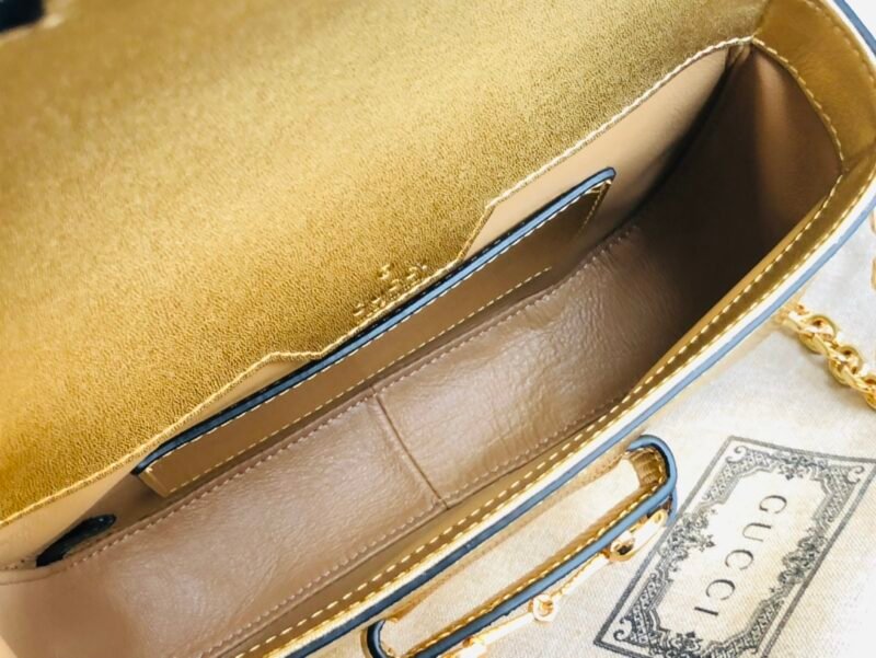 Gucci 1955 Horsebit Shoulder Bag-20.6*14.4*5.1CM