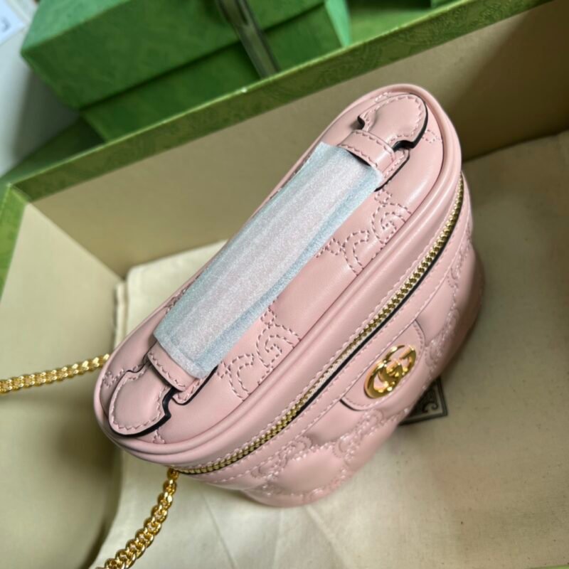 Gucci GG Matelassé Mini Handlebag-16*10.5*5CM