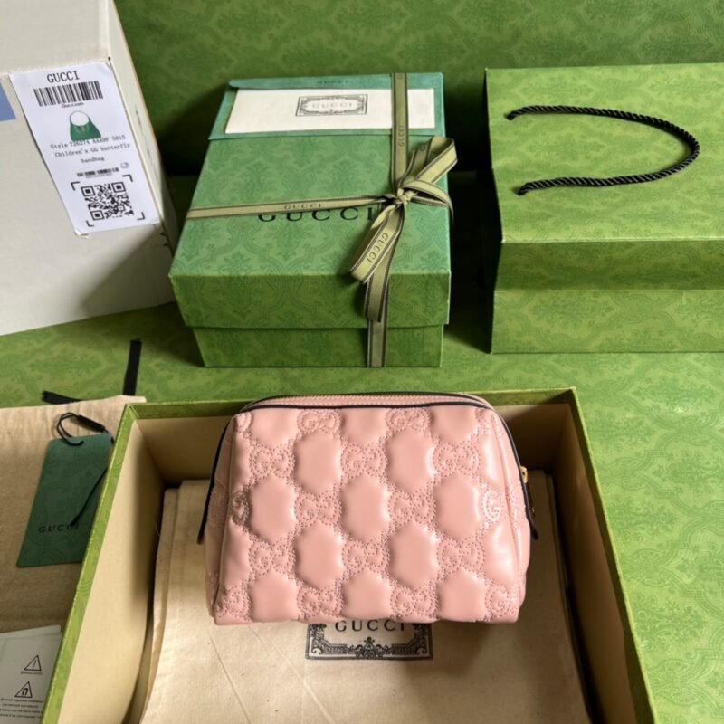 Gucci GG Matelassé Mini Handlebag-16*12.5*9CM