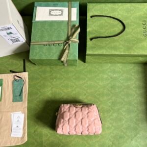 Gucci GG Matelassé Mini Handlebag-16*12.5*9CM
