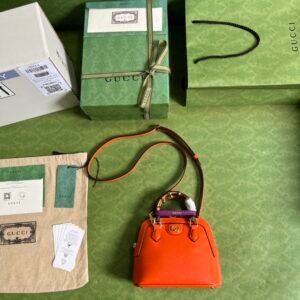 Gucci Diana Bamboo Mini Tot Bag-20x16x8.5CM