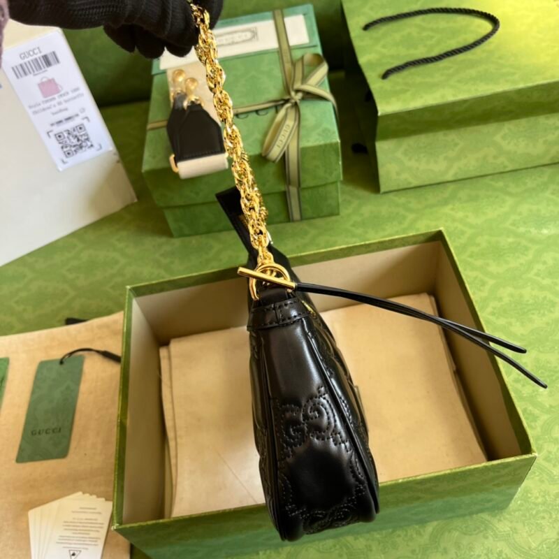 Gucci GG Matelassé Handlebag-25*15*8CM