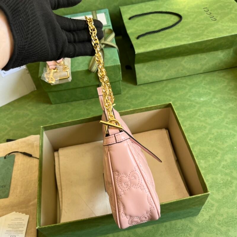 Gucci GG Matelassé Handlebag-25*15*8CM