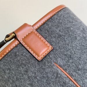 Celina Cuir Bucket-33X 27X 17CM