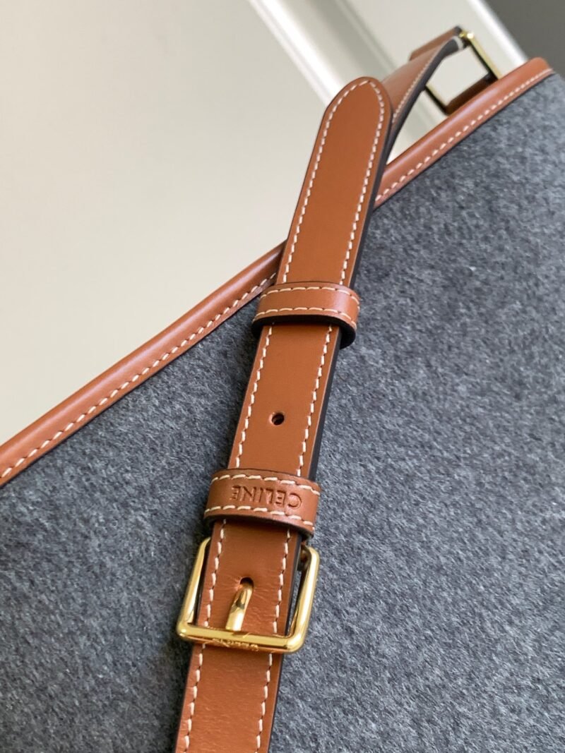 Celina Cuir Bucket-33X 27X 17CM