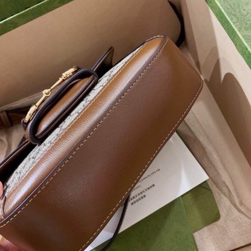 Gucci 1955 Horsebit Shoulder Bag-20.6*14.4*5.1CM