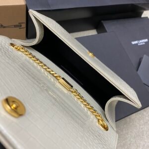 YSL Kate With Tassle In Crocodile-20×13.5×5.5cCM