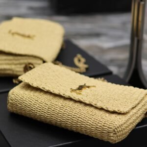 YSL Kate With Raffia-28.5×20×6CM