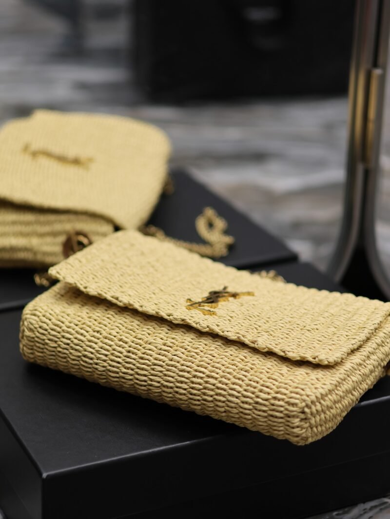 YSL Kate With Raffia-28.5×20×6CM