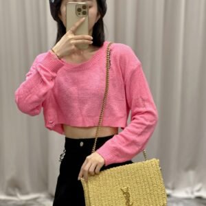 YSL Kate With Raffia-28.5×20×6CM