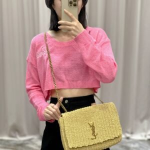 YSL Kate With Raffia-28.5×20×6CM