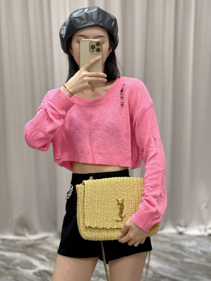 YSL Kate With Raffia-28.5×20×6CM