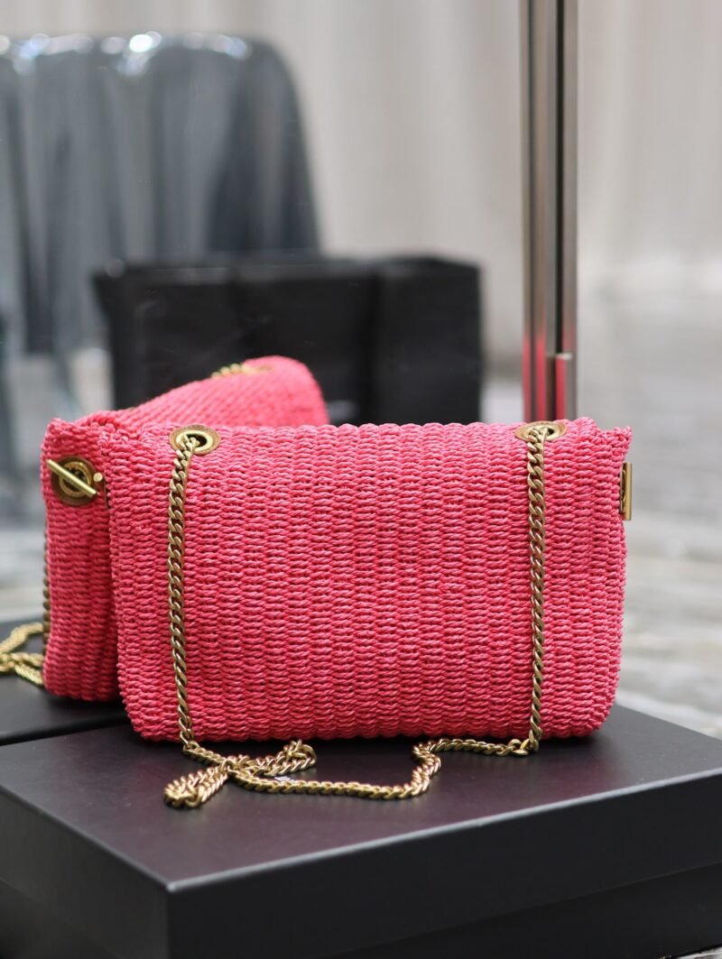 YSL Kate With Raffia-28.5×20×6CM
