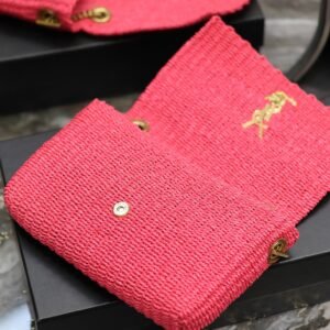 YSL Kate With Raffia-28.5×20×6CM