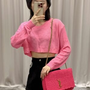 YSL Kate With Raffia-28.5×20×6CM