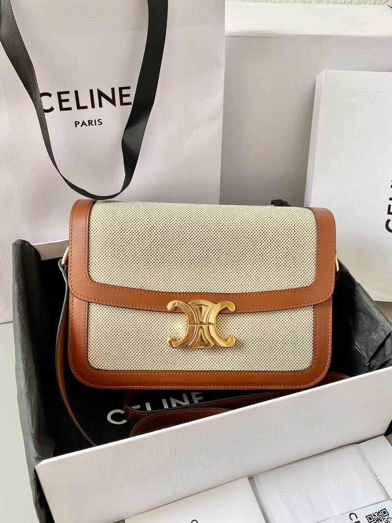 Celin* Triomphe Bag-22X16.5X7CM