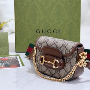 Gucci GG Horsebit 1955 Bag-12*9*4CM